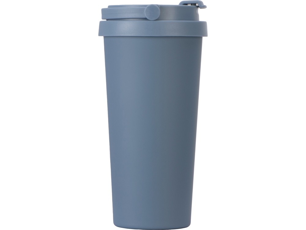Вакуумная термокружка Grant, soft-touch, тубус (антрацит)  (Изображение 5)