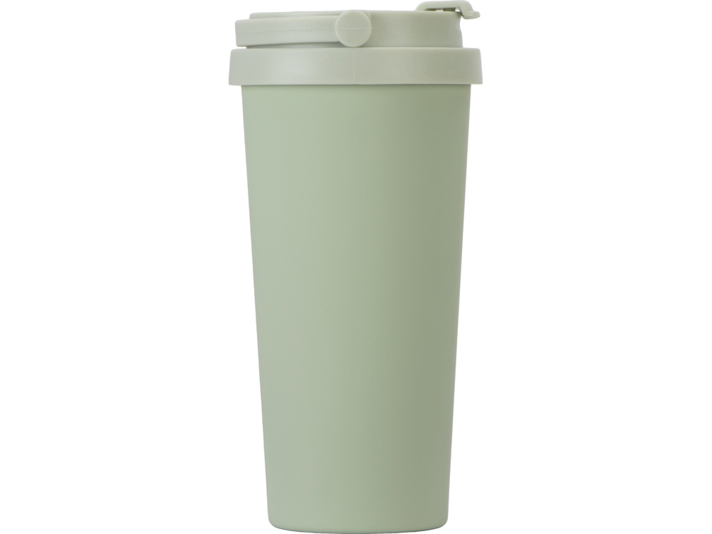 Вакуумная термокружка Grant, soft-touch, тубус (оливковый)  (Изображение 5)