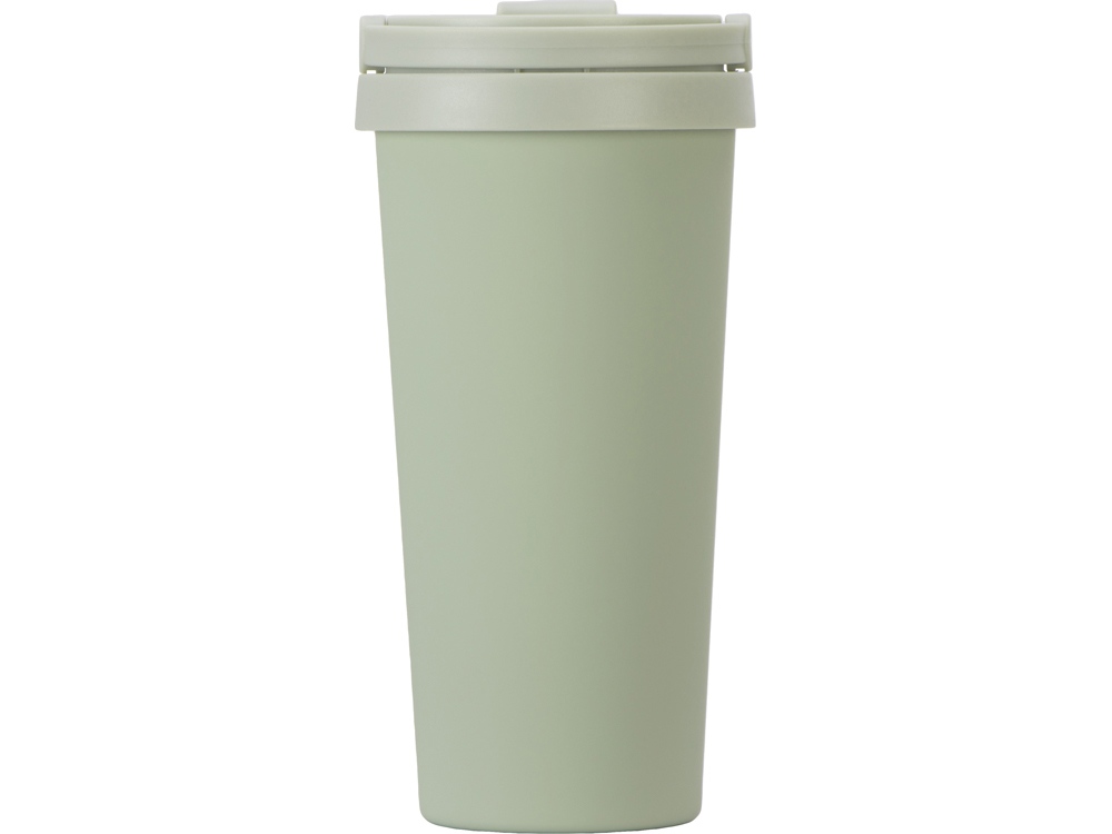 Вакуумная термокружка Grant, soft-touch, тубус (оливковый)  (Изображение 6)