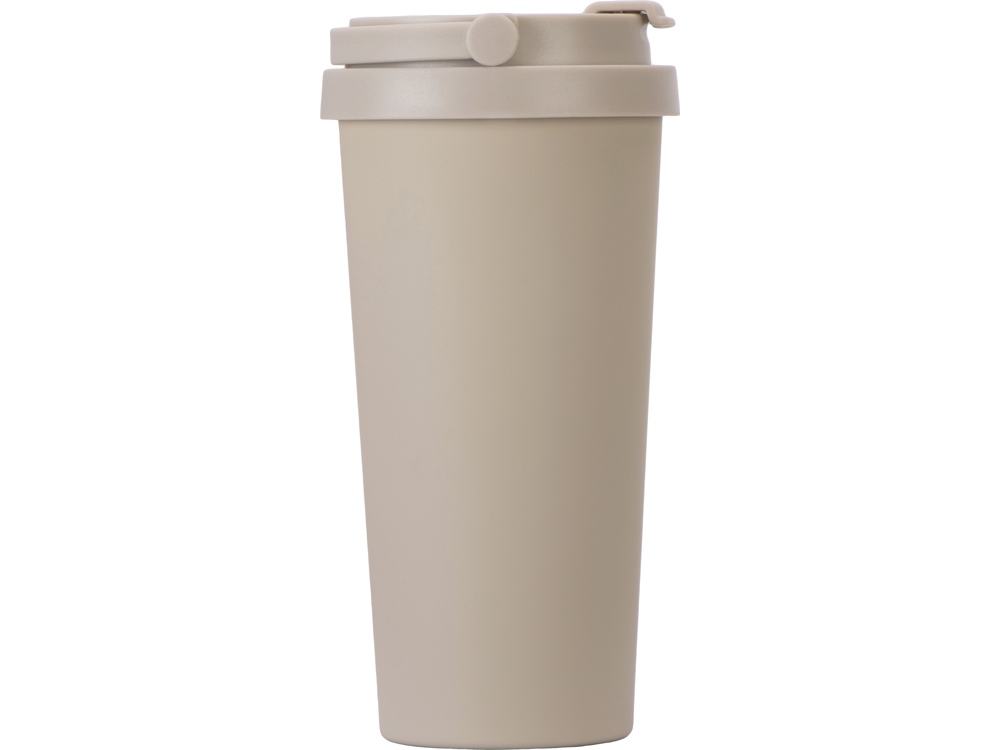 Вакуумная термокружка Grant, soft-touch, тубус (бежевый)  (Изображение 5)