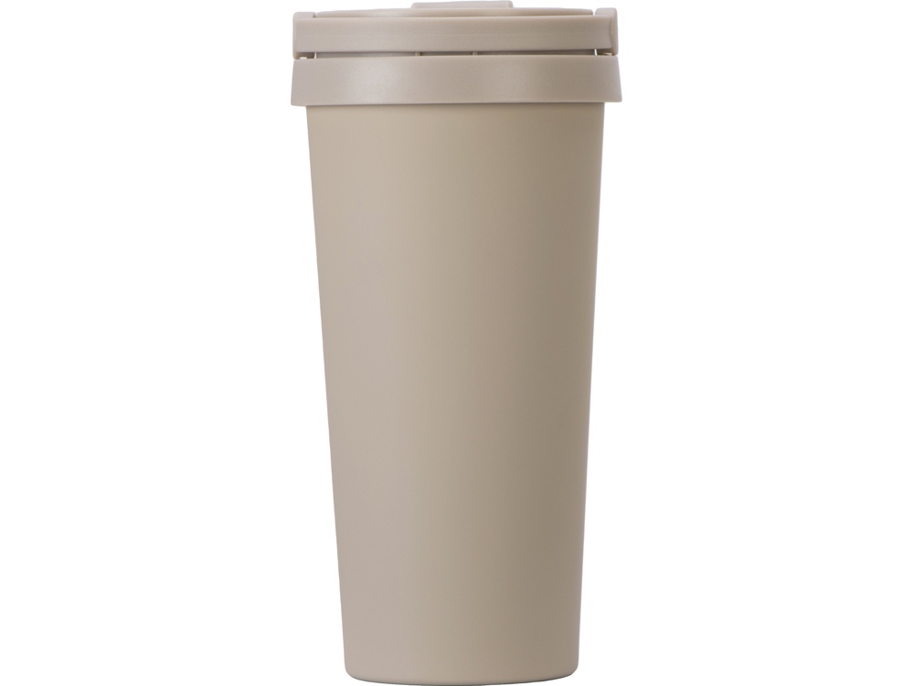 Вакуумная термокружка Grant, soft-touch, тубус (бежевый)  (Изображение 6)