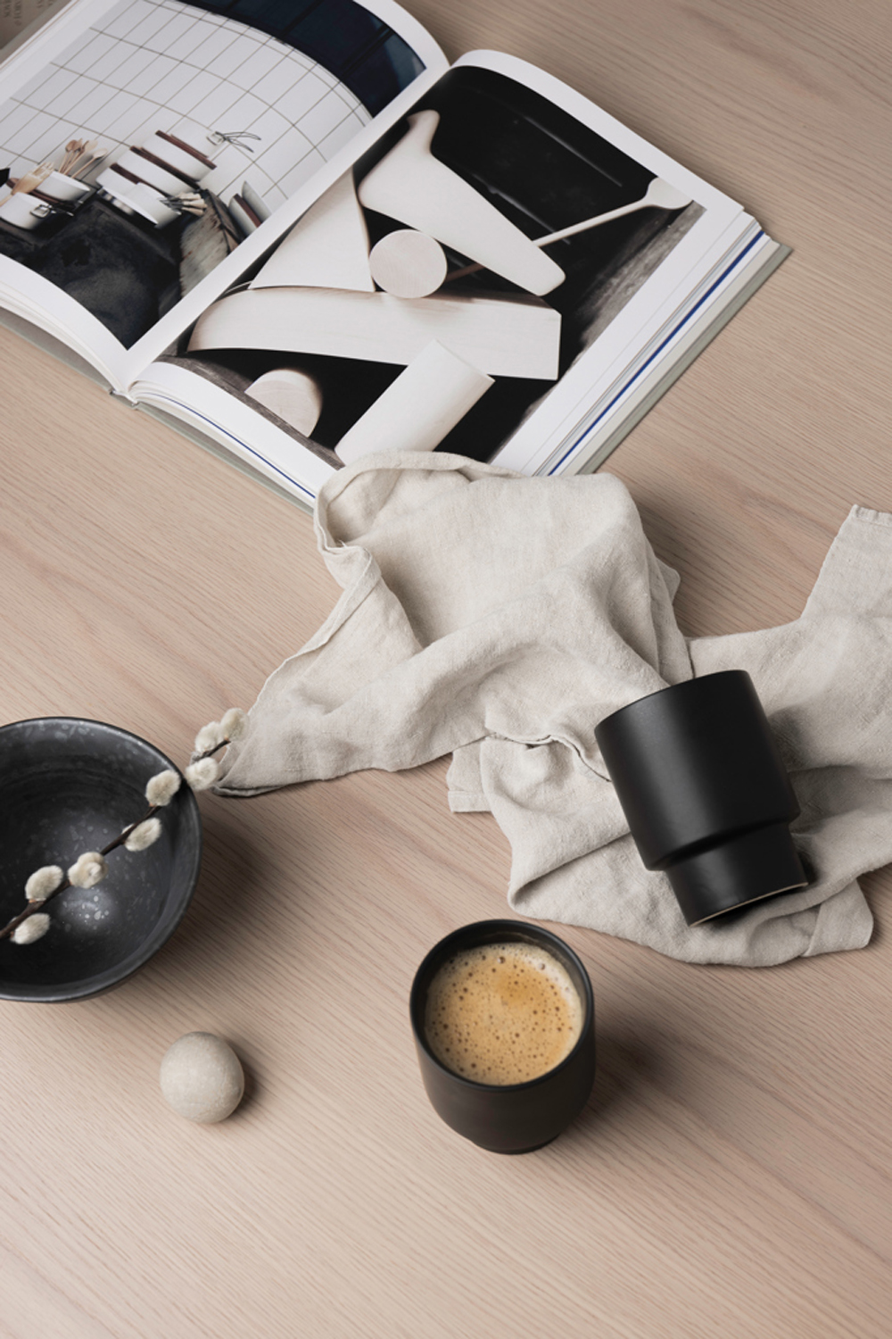 Стакан VINGA Nagano pure из глины RCS, 300 мл (Изображение 9)