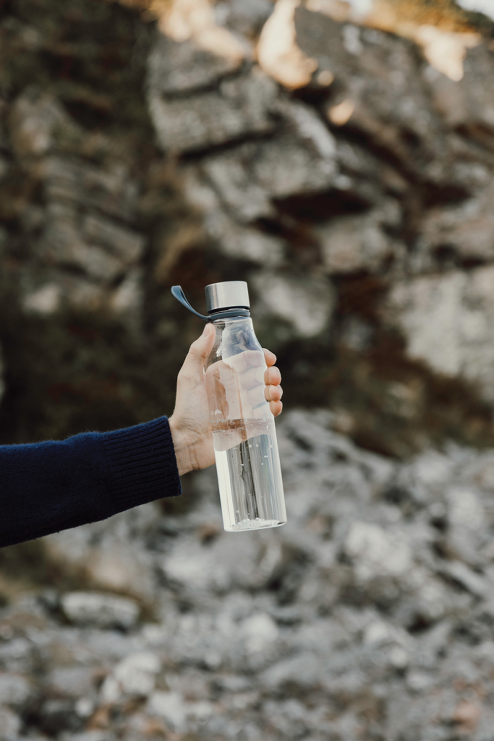 Бутылка для воды VINGA Lean из rPET RCS, 800 мл (Изображение 8)