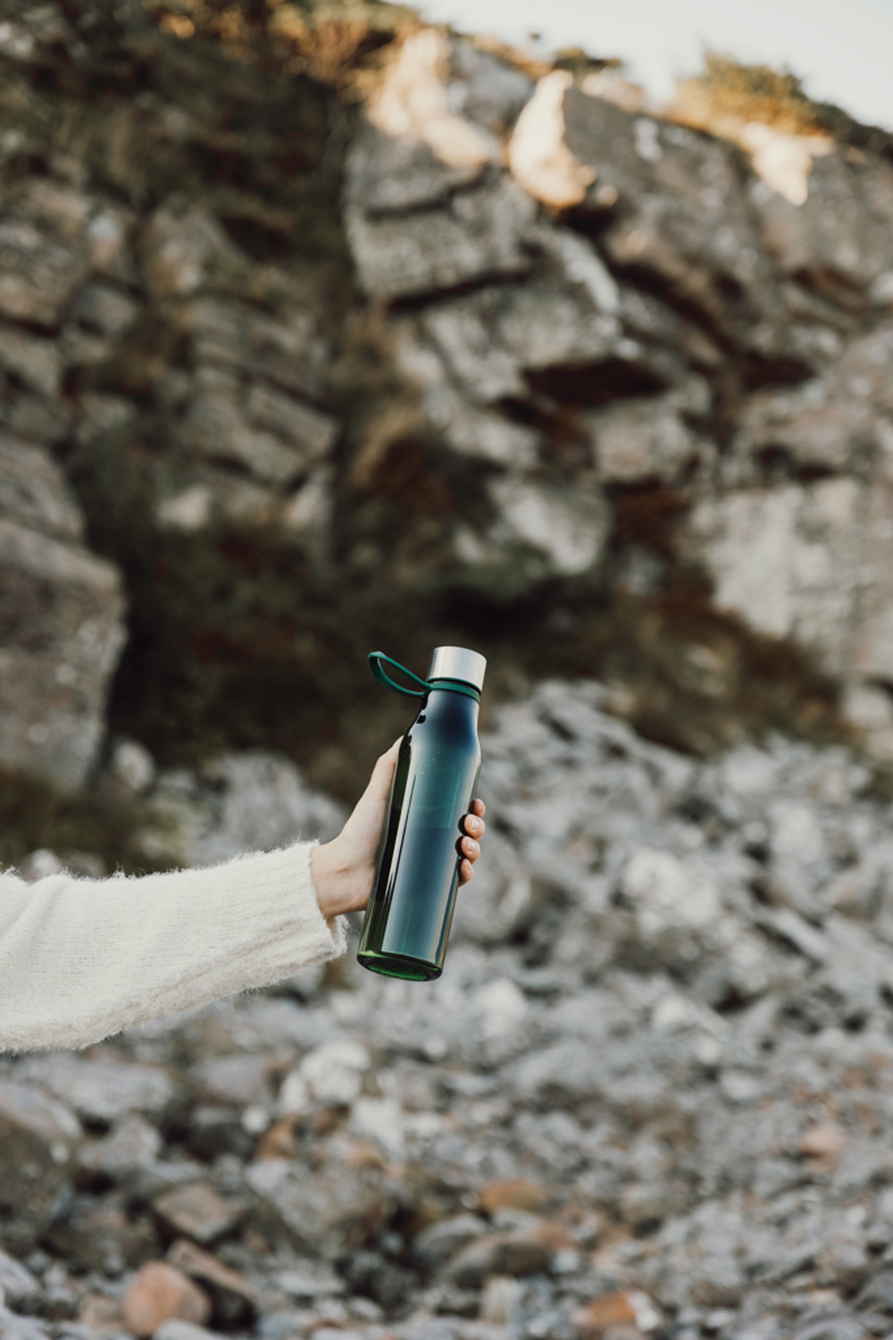 Бутылка для воды VINGA Lean из rPET RCS, 800 мл (Изображение 5)