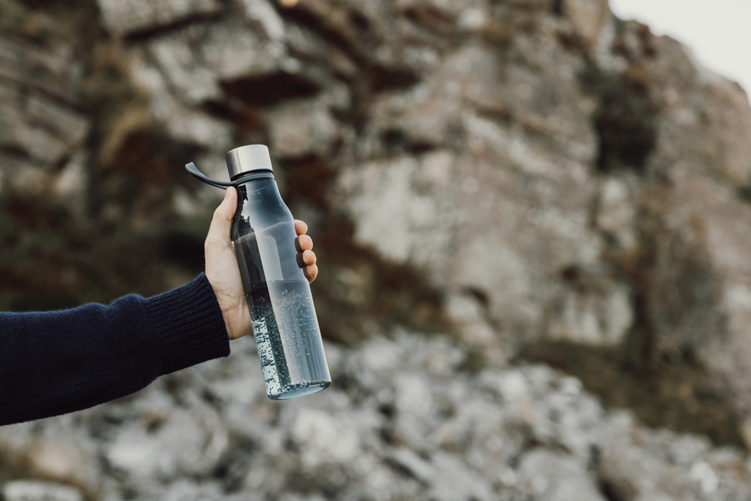 Бутылка для воды VINGA Lean из rPET RCS, 800 мл (Изображение 6)