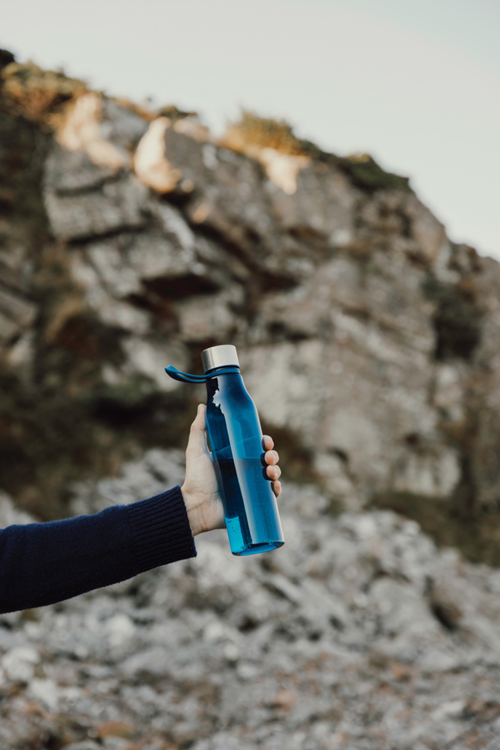 Бутылка для воды VINGA Lean из rPET RCS, 800 мл (Изображение 7)