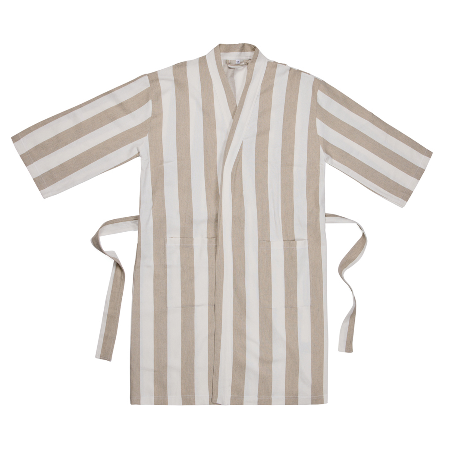 Халат VINGA Ornos из переработанного хлопка GRS, L/XL (Изображение 2)