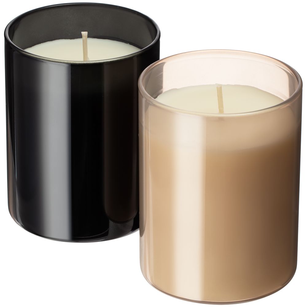 Ароматическая свеча Flikka, сандал и амбра, черная (Изображение 6)