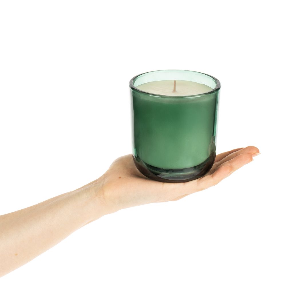 Ароматическая свеча Vitral, дубовый мох и пачули, зеленая (Изображение 2)
