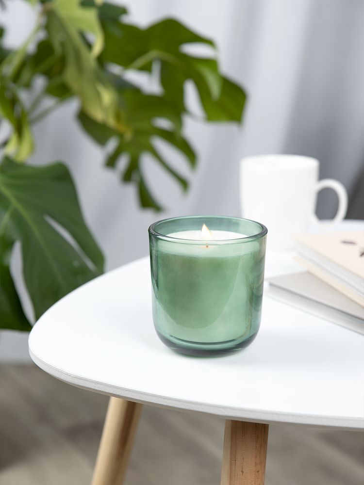 Ароматическая свеча Vitral, дубовый мох и пачули, зеленая (Изображение 5)