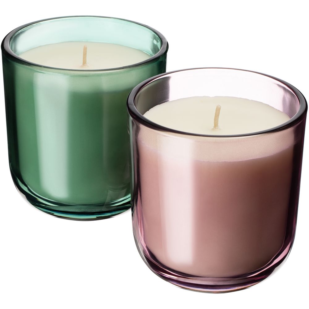 Ароматическая свеча Vitral, красный апельсин и базилик, фиолетовая (Изображение 3)