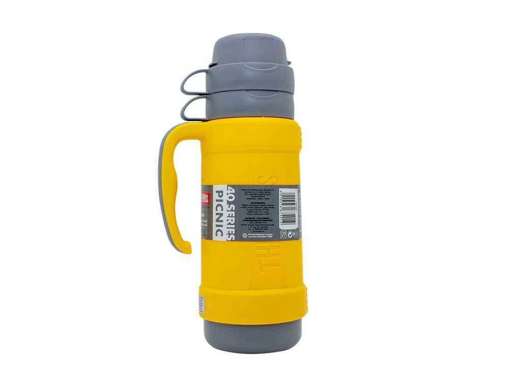 Термос со стеклянной колбой тм THERMOS PICNIC 40 Series Yellow 0,5L (Изображение 7)