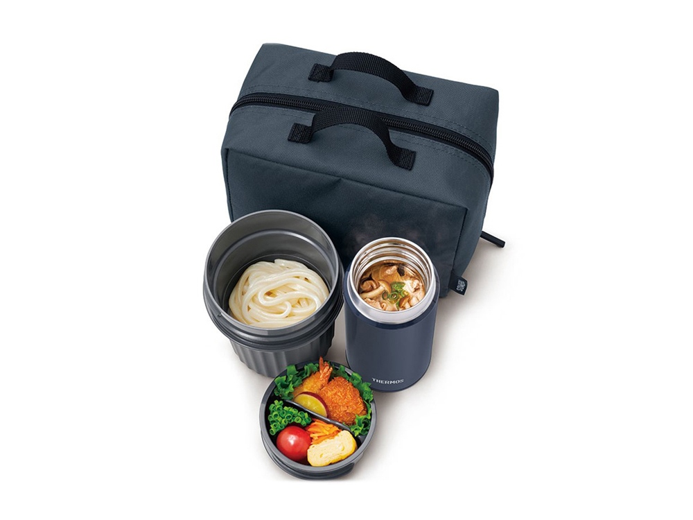 Ланч-набор тм THERMOS JEC-1000 NVY 0,85L (Изображение 3)