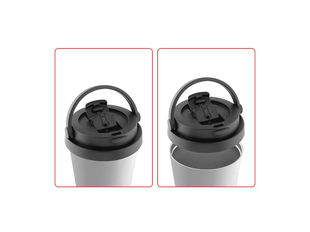 Термокружка THERMOcafe TCCM-500KA, 500 мл (серый)  (Изображение 3)