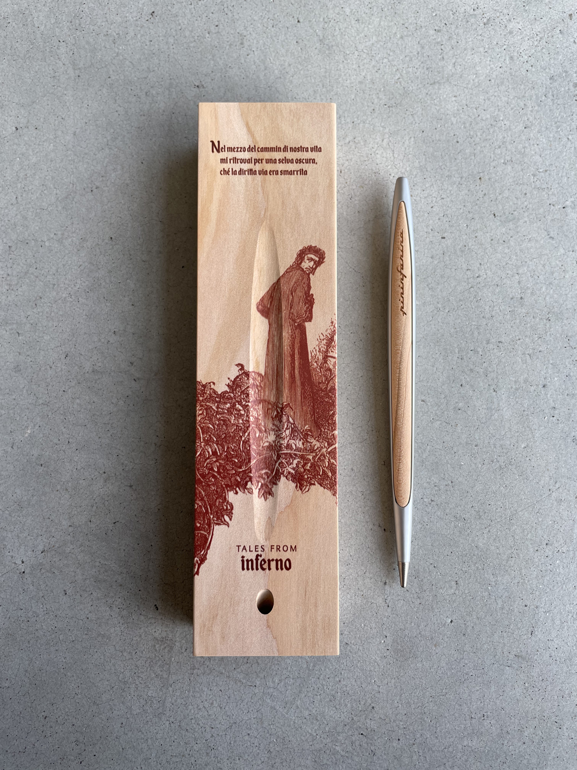 Вечная ручка Pininfarina Cambiano DANTE INFERNO (Изображение 4)