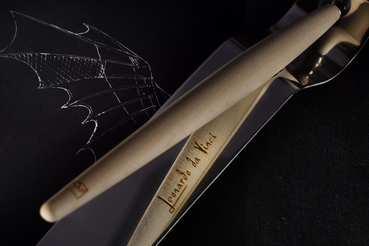 Вечная ручка Pininfarina Piuma LEONARDO MAPLE WOOD (Изображение 12)