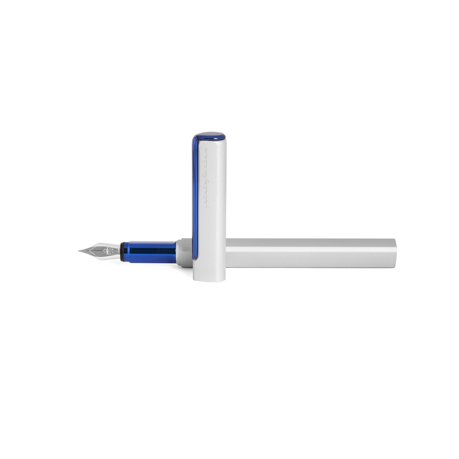 Перьевая ручка PININFARINA PF One SILVER /BLUE (Изображение 5)