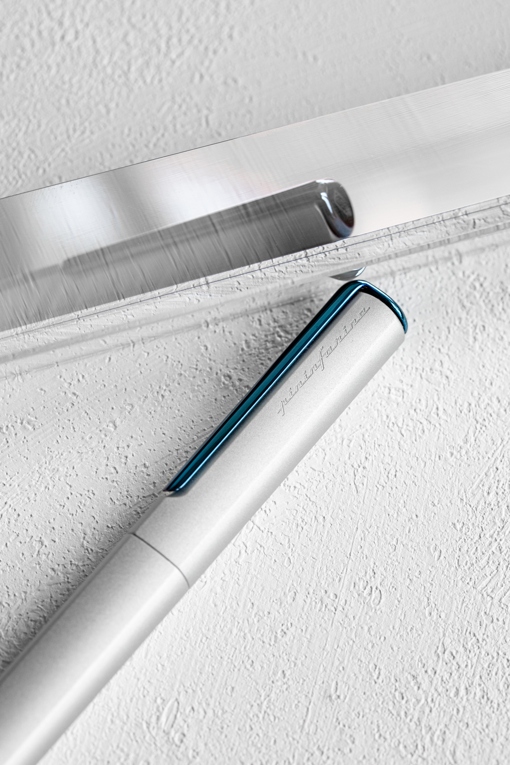 Перьевая ручка PININFARINA PF One SILVER /BLUE (Изображение 12)