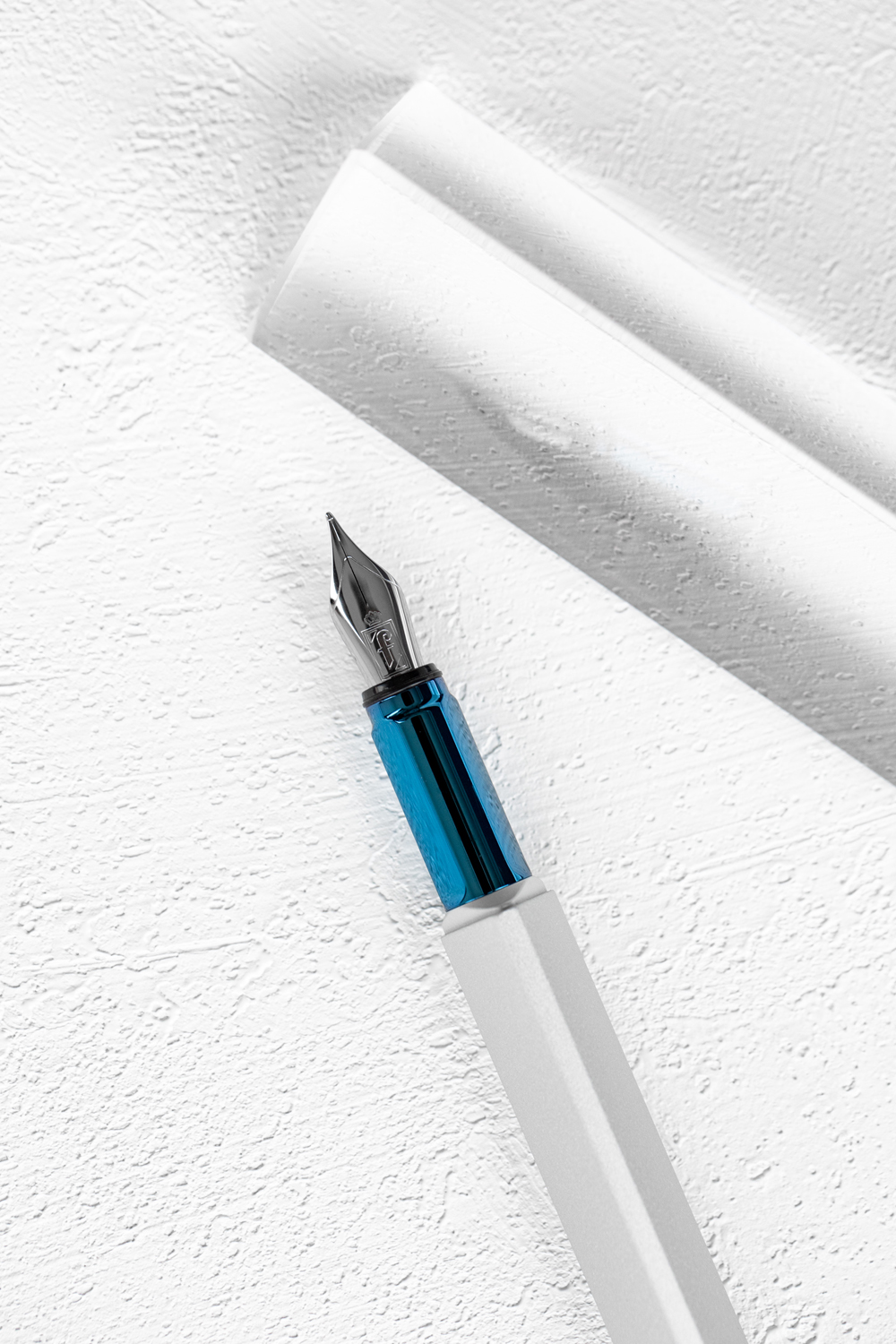 Перьевая ручка PININFARINA PF One SILVER /BLUE (Изображение 17)