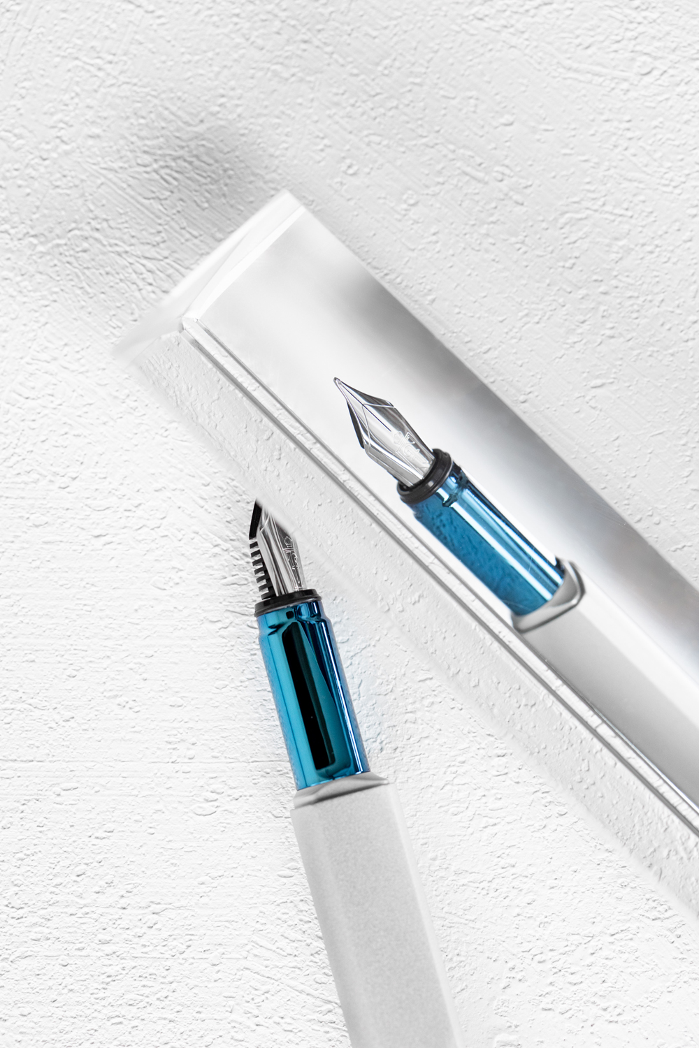 Перьевая ручка PININFARINA PF One SILVER /BLUE (Изображение 18)