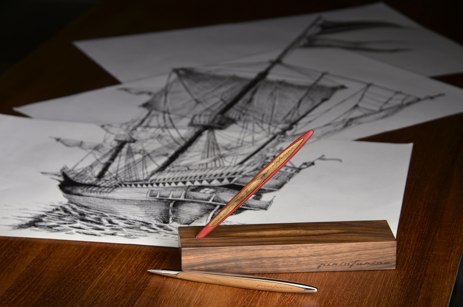 Шариковая ручка Pininfarina Cambiano RED (Изображение 10)