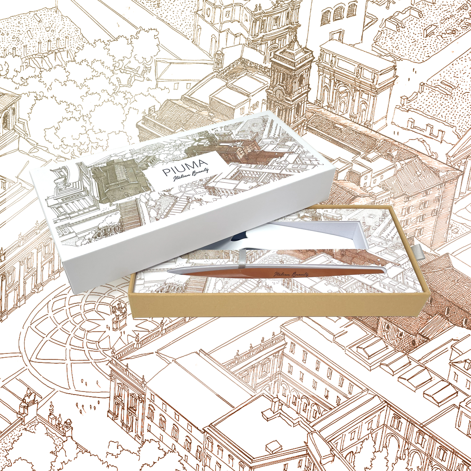 Вечная ручка Pininfarina Piuma ROMA (Изображение 6)