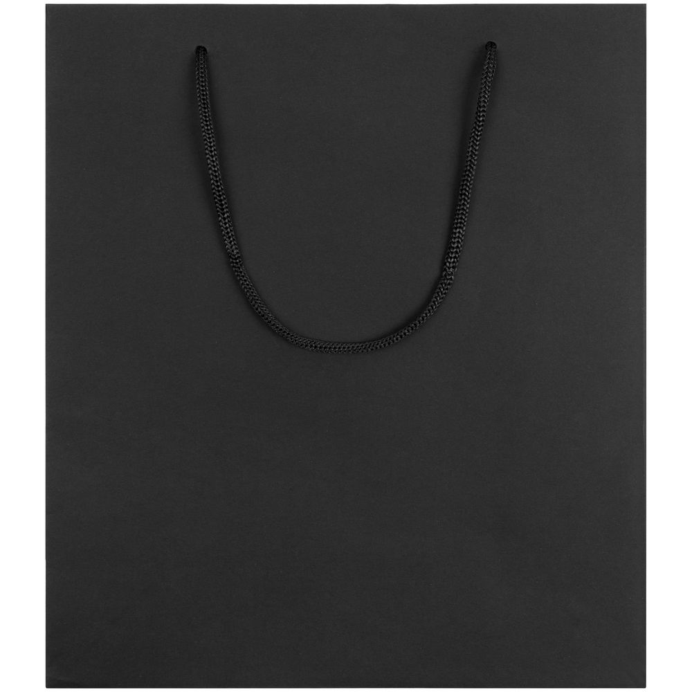 Пакет бумажный Vid L, черный (Изображение 2)