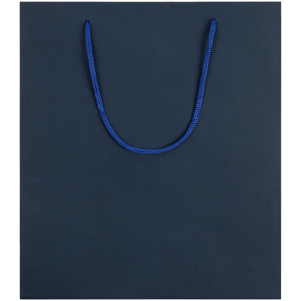 Пакет бумажный Vid L, синий (Изображение 2)