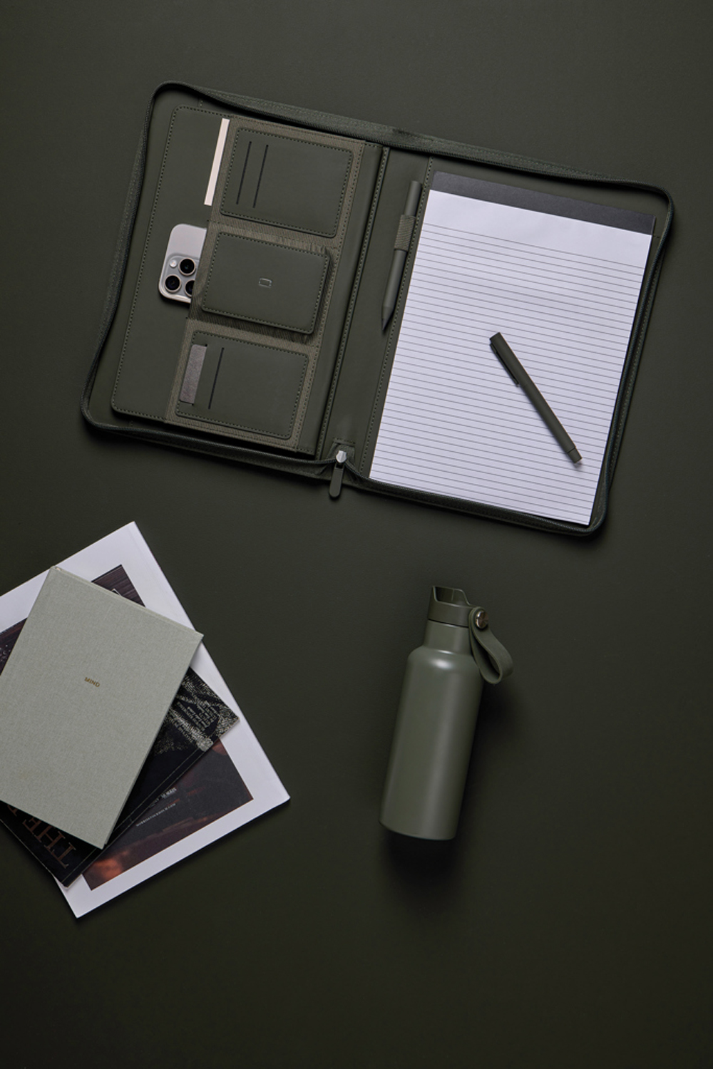 Органайзер VINGA Baltimore из переработанного PU RCS, A4 (Изображение 8)