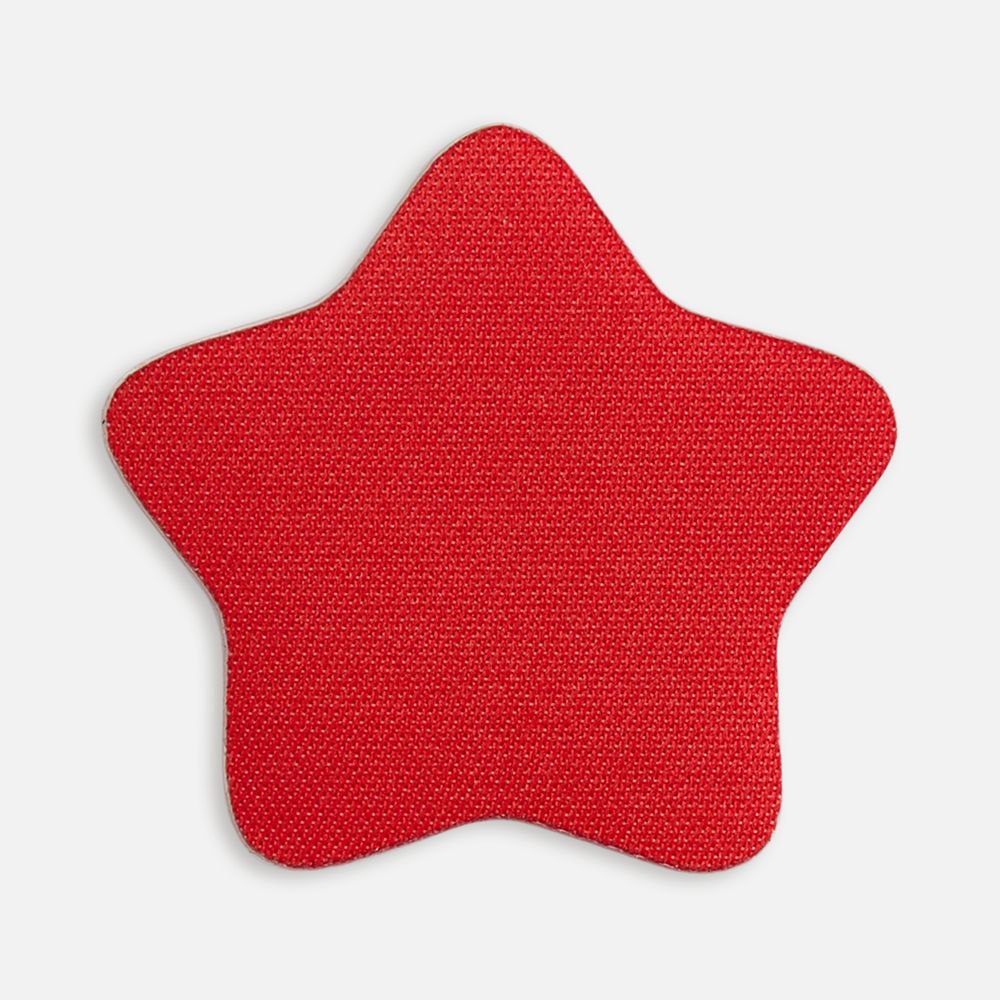 Наклейка тканевая Lunga Bial, M, красная (Изображение 1)