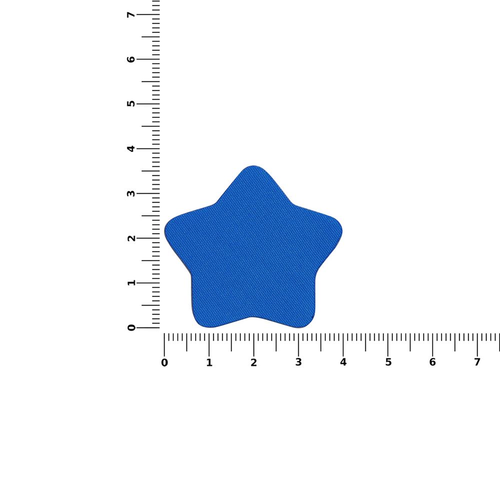 Наклейка тканевая Lunga Bial, M, синяя (Изображение 2)