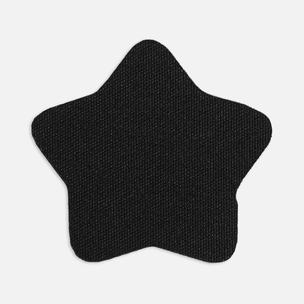 Наклейка тканевая Lunga Bial, M, черная (Изображение 1)