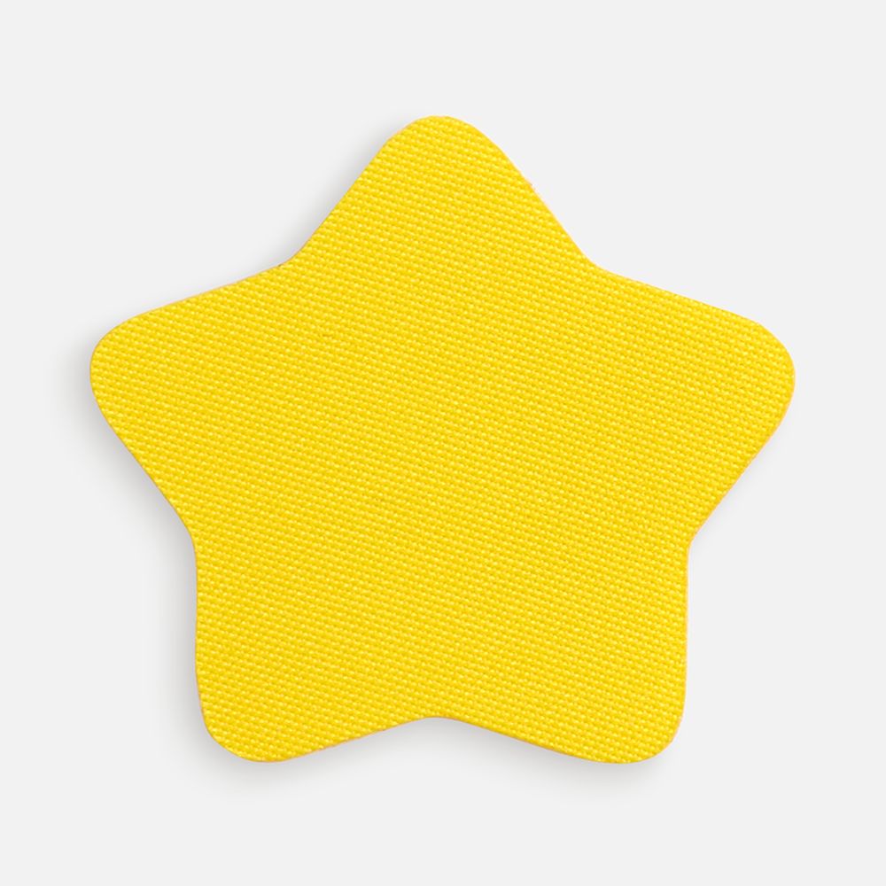 Наклейка тканевая Lunga Bial, M, желтая (Изображение 1)