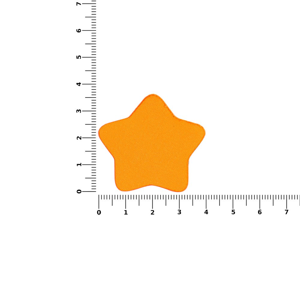 Наклейка тканевая Lunga Bial, M, оранжевый неон (Изображение 2)