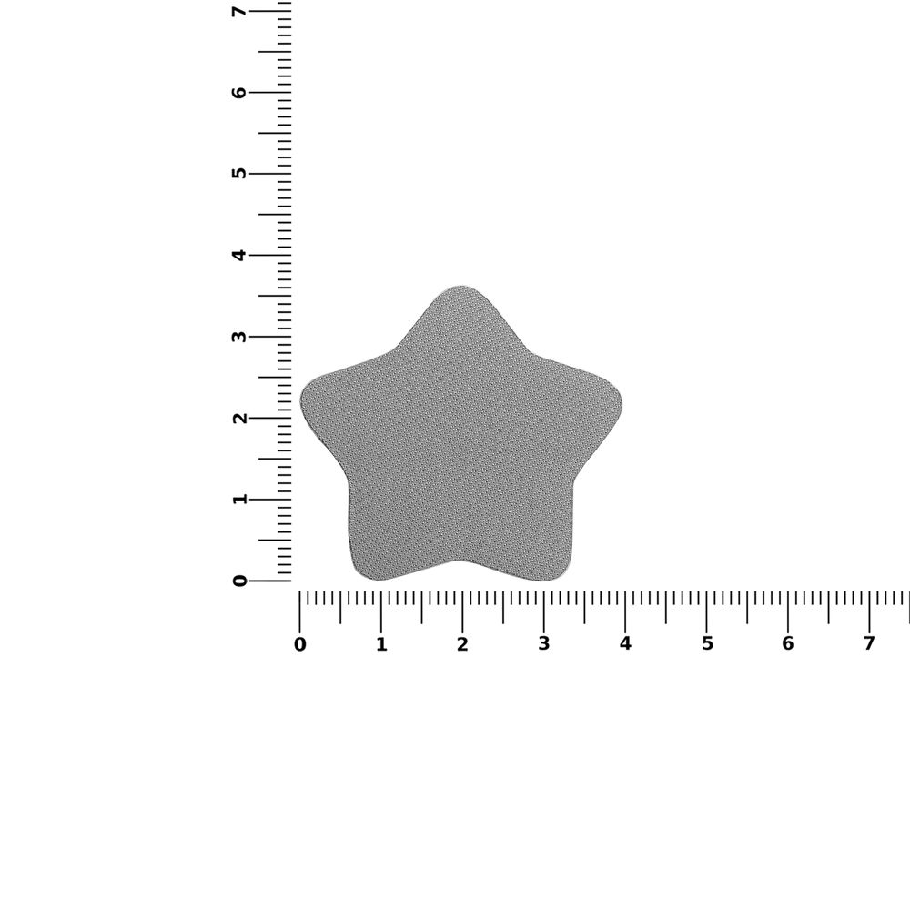 Наклейка тканевая Lunga Bial, M, серая (Изображение 2)