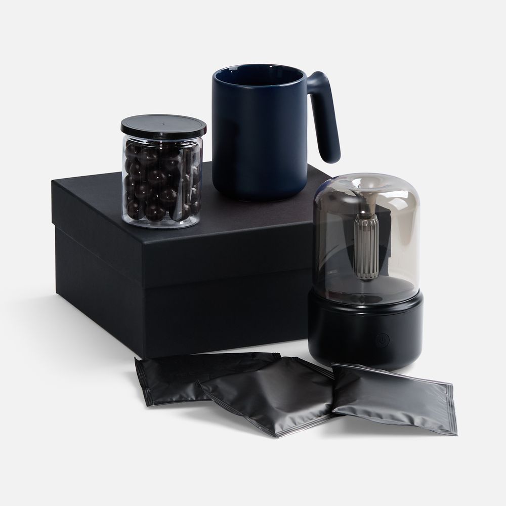 Набор «Микроклимат», черный с синим (Изображение 1)