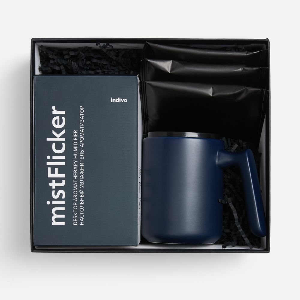 Набор «Микроклимат», черный с синим (Изображение 2)