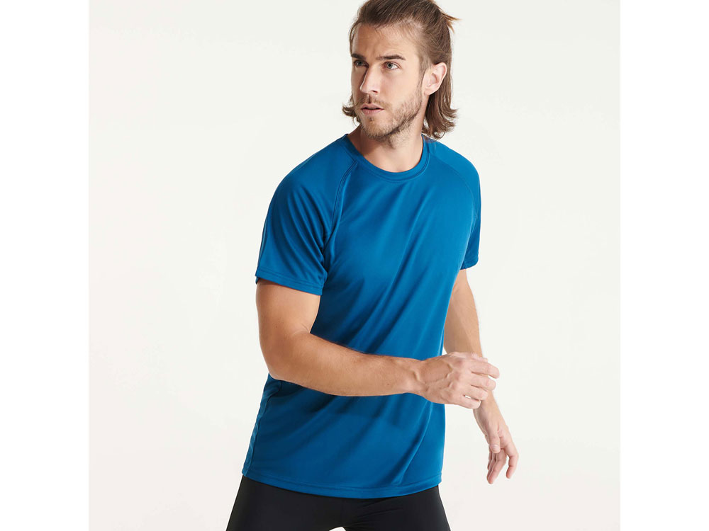 Спортивная футболка Bahrain мужская (синий) 4XL (Изображение 5)