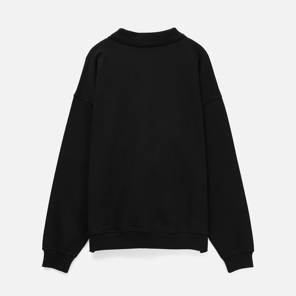 Свитшот оверсайз унисекс S6, черный, размер XL/XXL (Изображение 2)