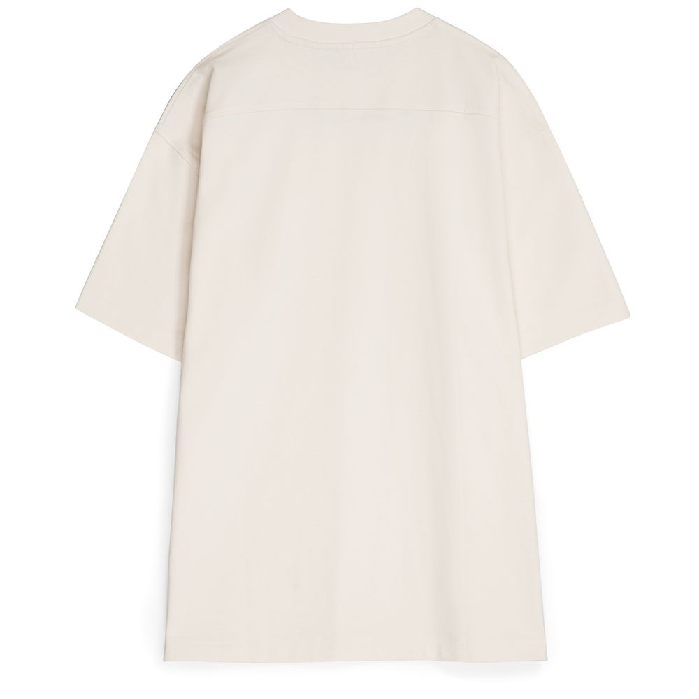 Футболка оверсайз унисекс Sideline, молочно-белая, размер XL/XXL (Изображение 3)