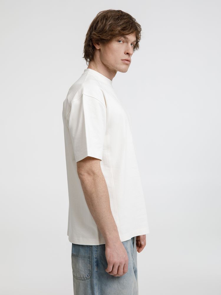 Футболка оверсайз унисекс Sideline, молочно-белая, размер XL/XXL (Изображение 6)