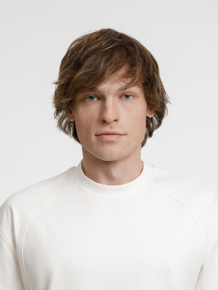 Футболка оверсайз унисекс Sideline, молочно-белая, размер XL/XXL (Изображение 8)