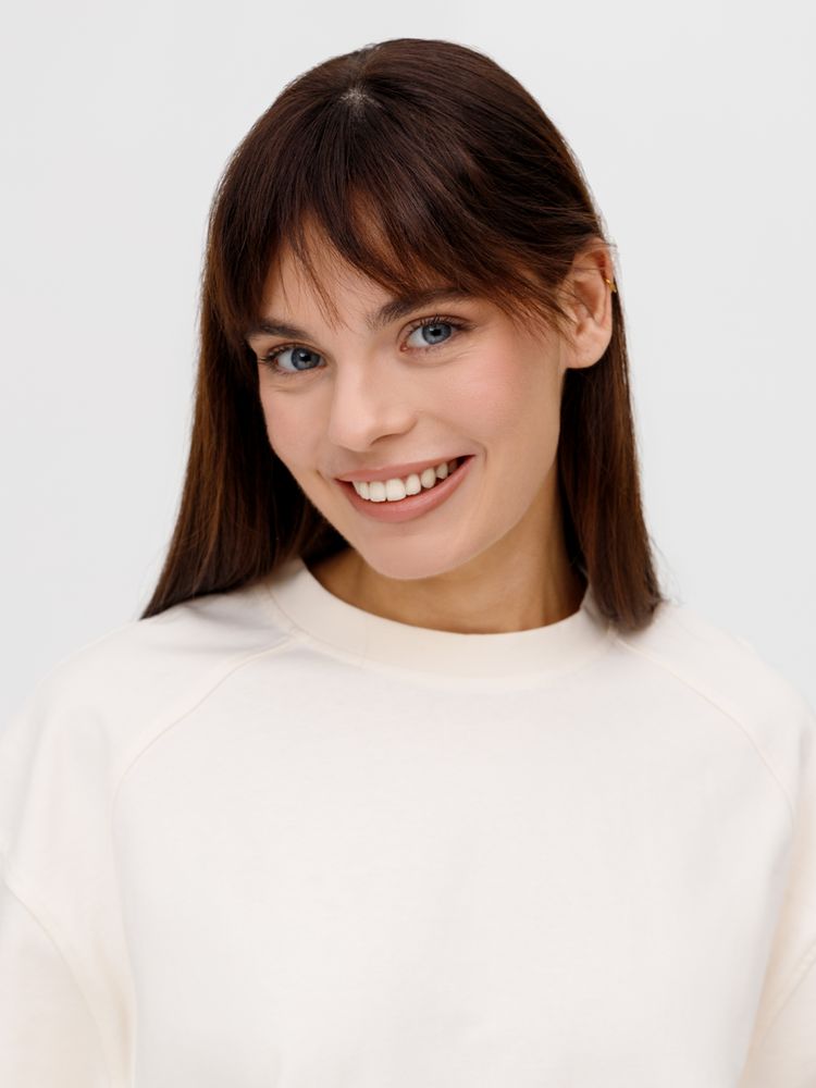 Футболка оверсайз унисекс Sideline, молочно-белая, размер XL/XXL (Изображение 12)