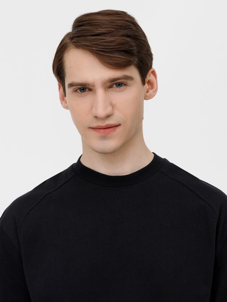 Футболка оверсайз унисекс Sideline, черная, размер XL/XXL (Изображение 13)