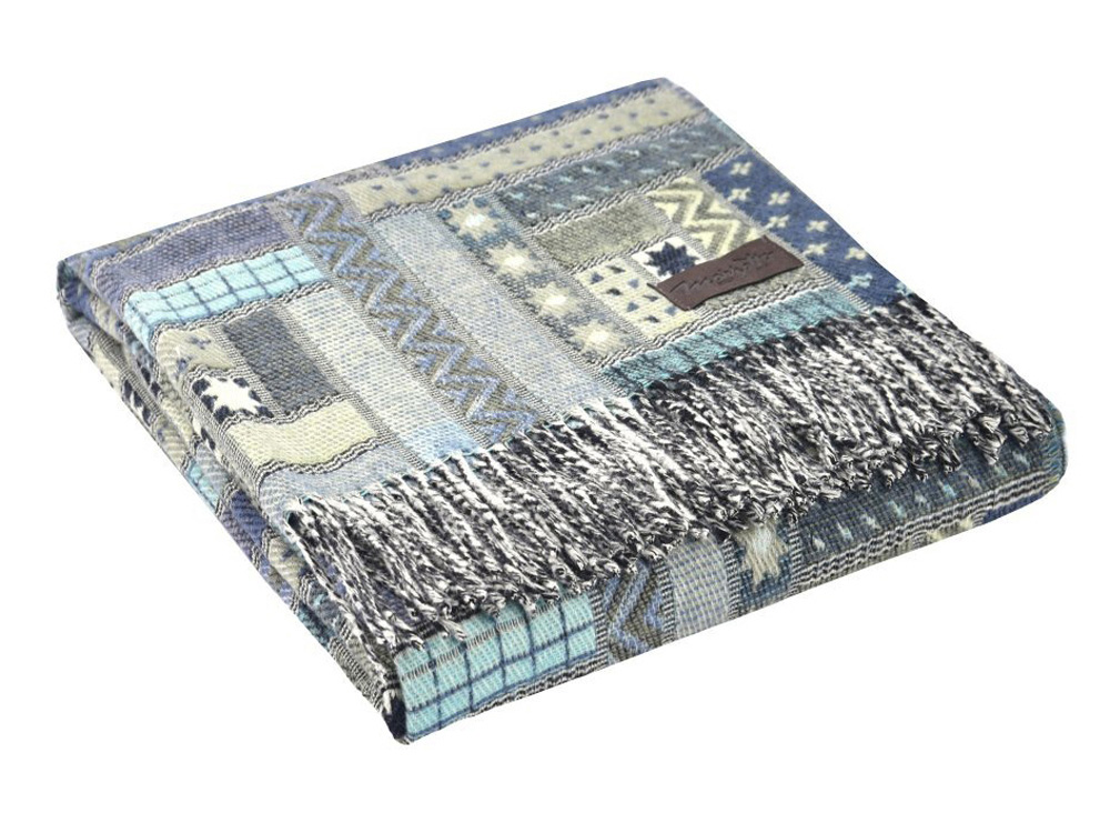 Плед BALTIMORA 5040 (разноцветный/серый) 