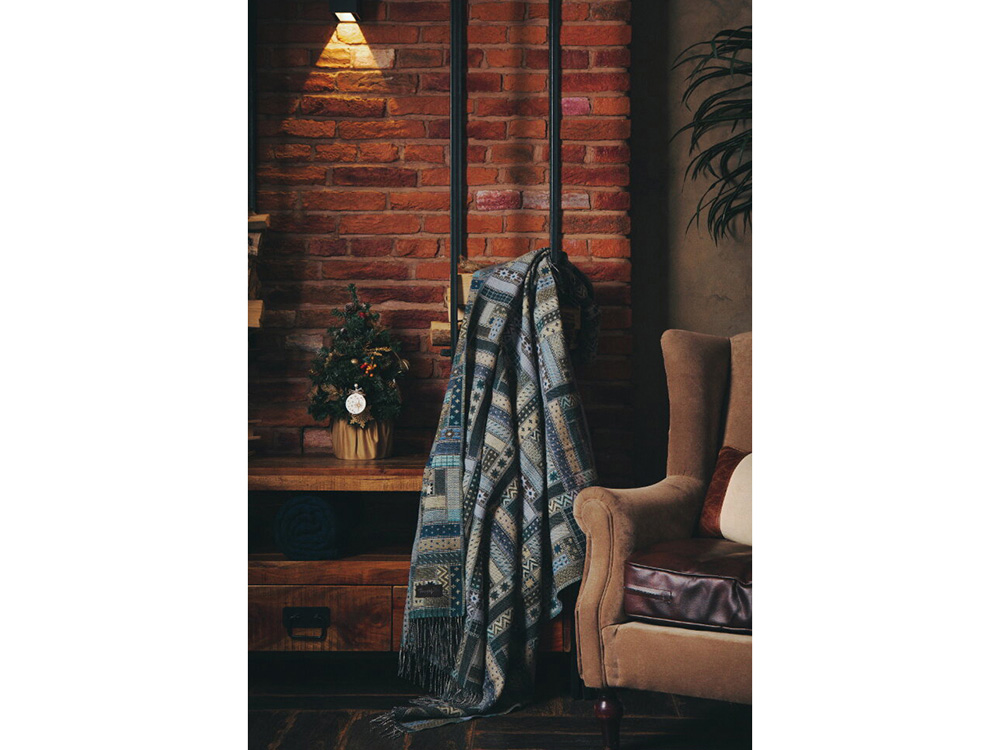 Плед BALTIMORA 5040 (разноцветный/серый)  (Изображение 6)