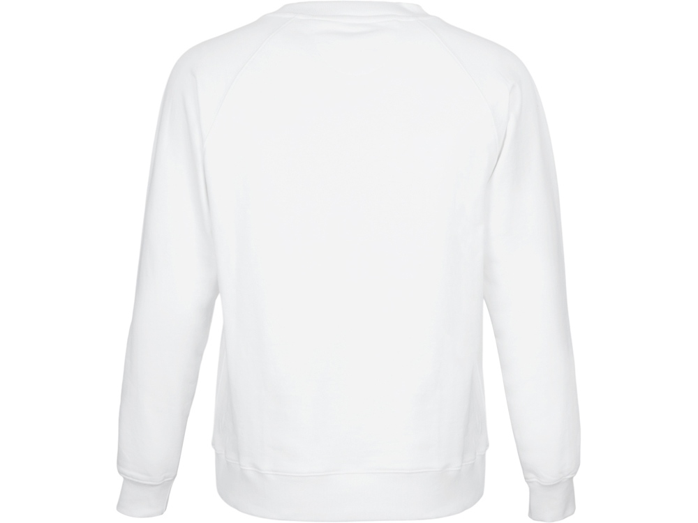 Свитшот оверсайз с рукавом реглан Belgrade, унисекс (белый) 2XL (Изображение 3)
