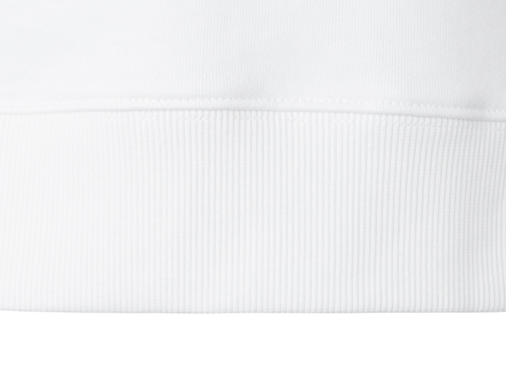 Свитшот оверсайз с рукавом реглан Belgrade, унисекс (белый) 2XL (Изображение 4)