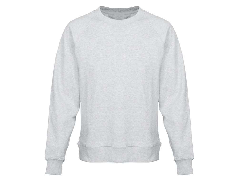 Свитшот оверсайз с рукавом реглан Belgrade, унисекс (серый меланж) XL