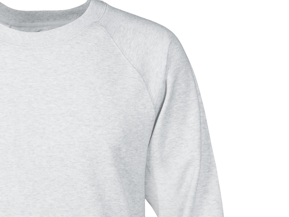 Свитшот оверсайз с рукавом реглан Belgrade, унисекс (серый меланж) 2XL (Изображение 2)
